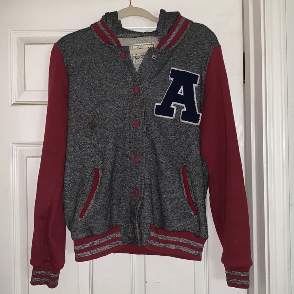 Letterman Style Hoodie